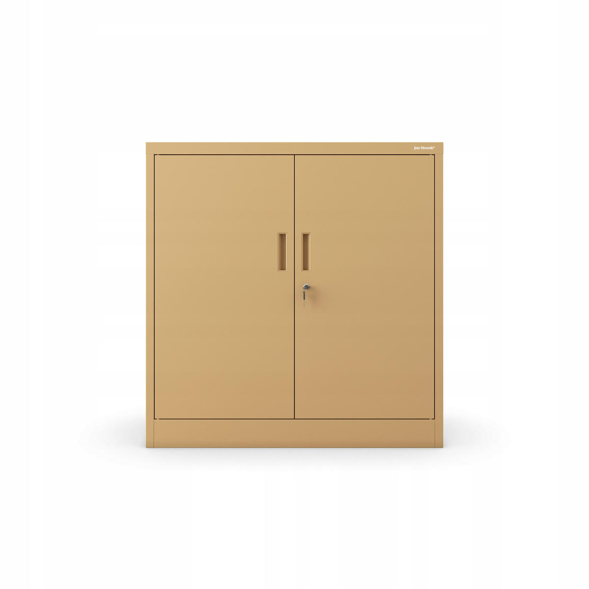 METALLSCHRANK Beata - Beige, Metall (90/93/40cm) - Jan Nowak