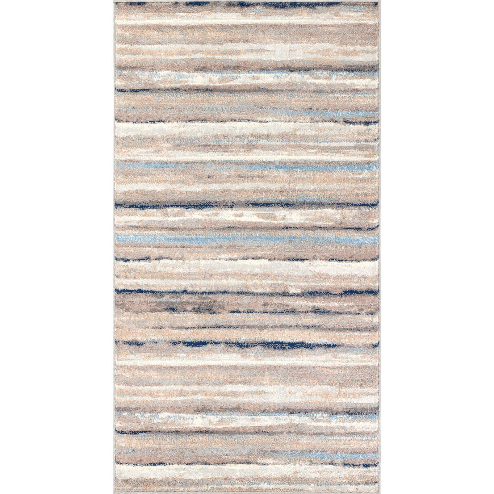 KURZFLORTEPPICH 80/150 cm Mehrfarbig - Grau, Naturmaterialien/Textil (80/150cm) - LIVABLISS