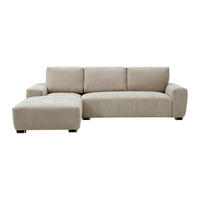 SOFA ohne Schlafmöglichkeit - 5 Personen - Stoff - Beige - - Beige, Textil (268/85/174cm) - Vente-Unique