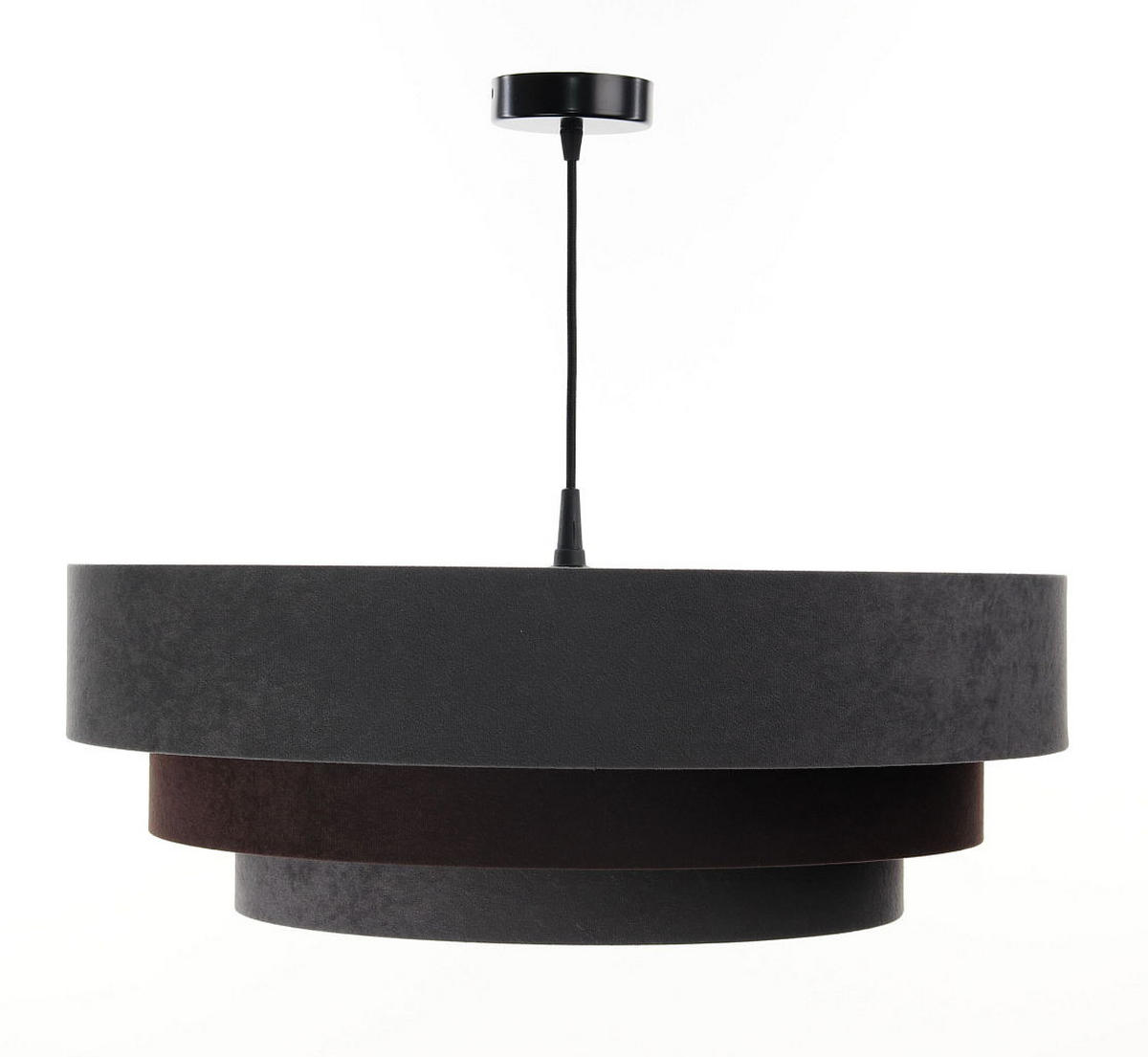 HÄNGELEUCHTE Grau 60/20 cm - Braun, Kunststoff (60/1.5/20cm) - ONZENO