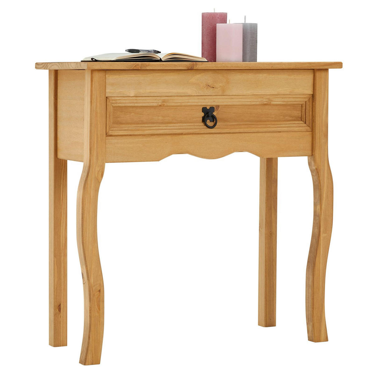 KONSOLENTISCH SALSA - Braun, Holz (35/73/73cm) - CARO-Möbel