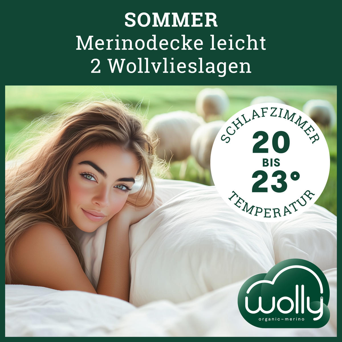 SOMMERBETTDECKE MERINOWOLLE Schurwolle leicht - Weiß, Naturmaterialien/Textil (240/220cm) - wolly
