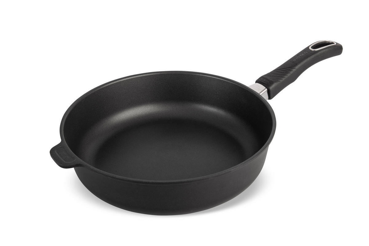 HOCHRANDPFANNE INDUKTION ⌀28cm - Schwarz, Kunststoff/Metall (28cm) - Gastrolux