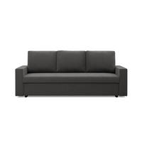 SOFA 3-SITZER MIT SCHLAFFUNKTION NEO, Grau - Grau, Textil (220/85/92cm) - Mebligo