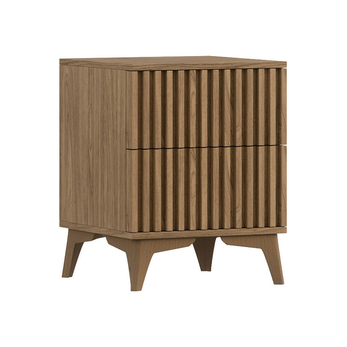 NOČNÝ STOLÍK Esteban Drevo - hnedá, kompozitné drevo (40/52/40cm) - Petits-meubles