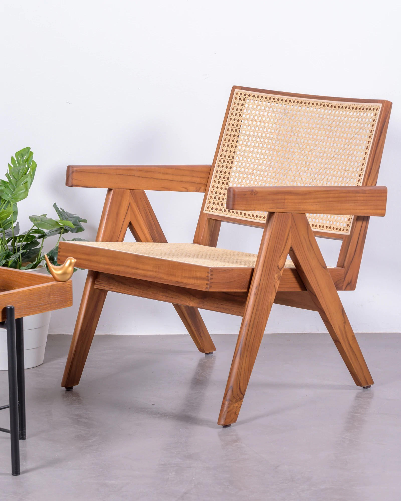 SESSEL Teakfarben - Teakfarben, Holz (59/70/58cm) - Nest Dream