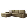 ECKSOFA Orkan Mini - Naturfarben, Holz/Textil (265/185cm) - MIRJAN24