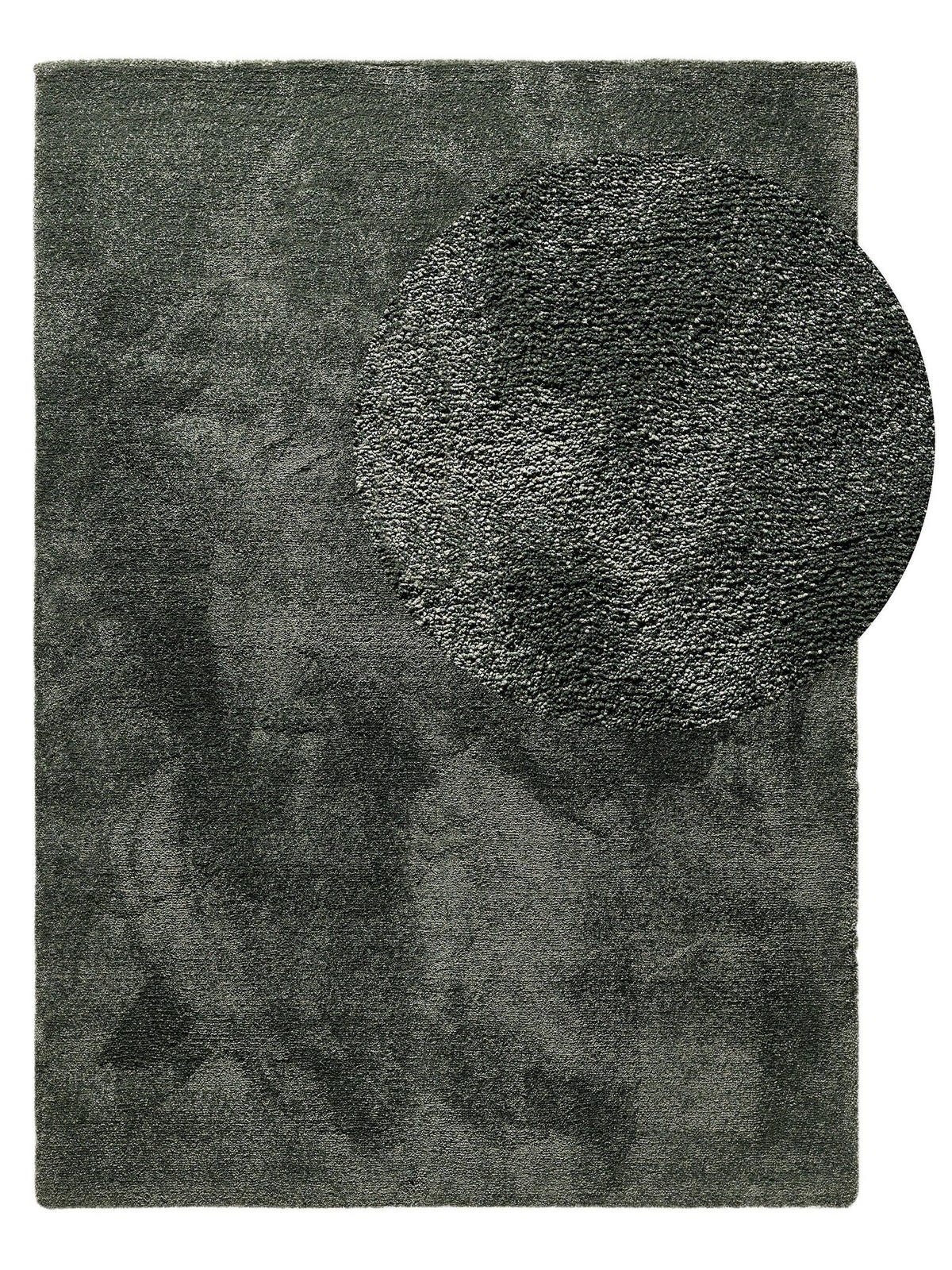 HOCHFLORTEPPICH Melvin waschbar 200/300 cm - Grün, Kunststoff (200/300cm) - benuta Nest
