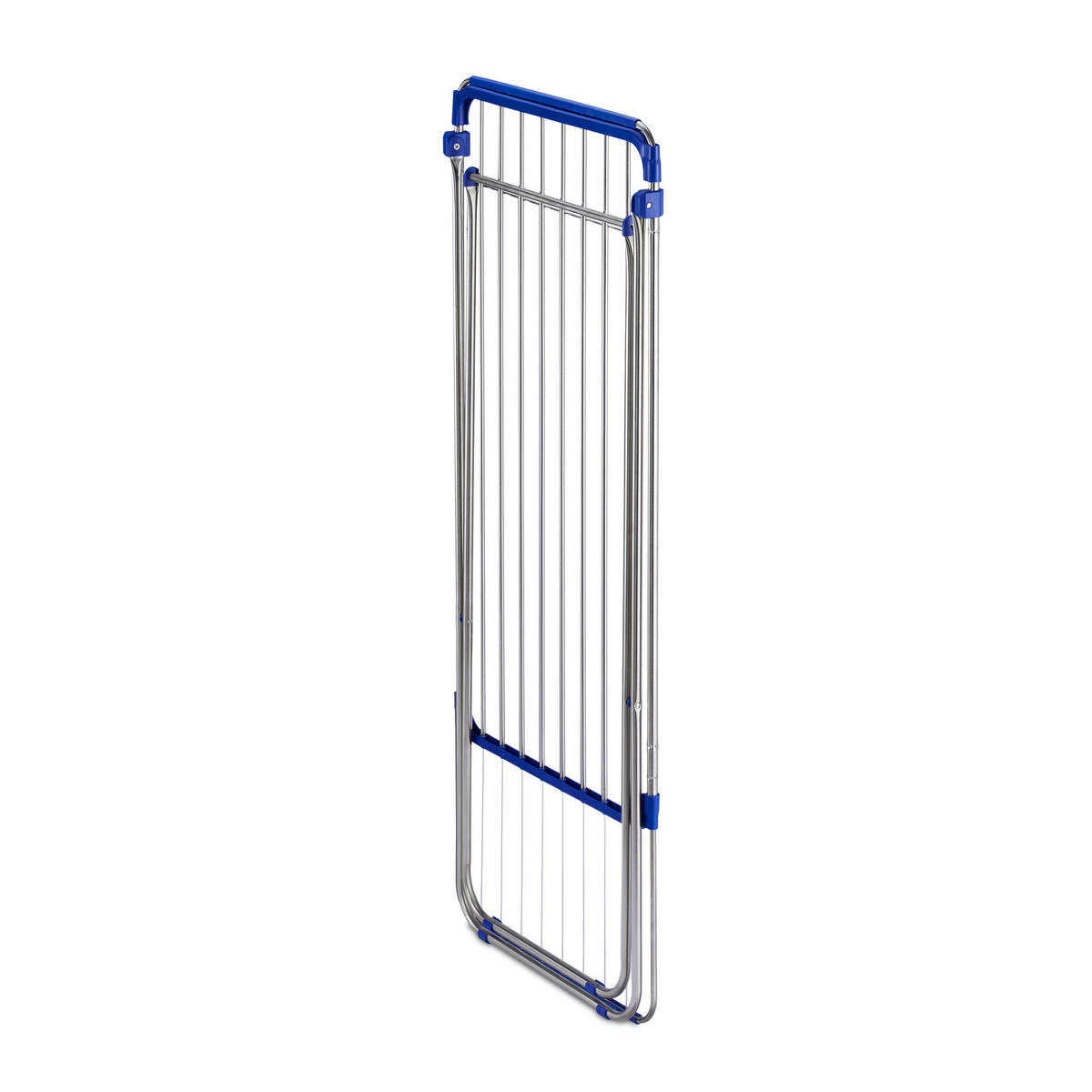 VÝSUVNÝ sušiak - strieborná, kov/plast (176/97/55cm) - Relaxdays