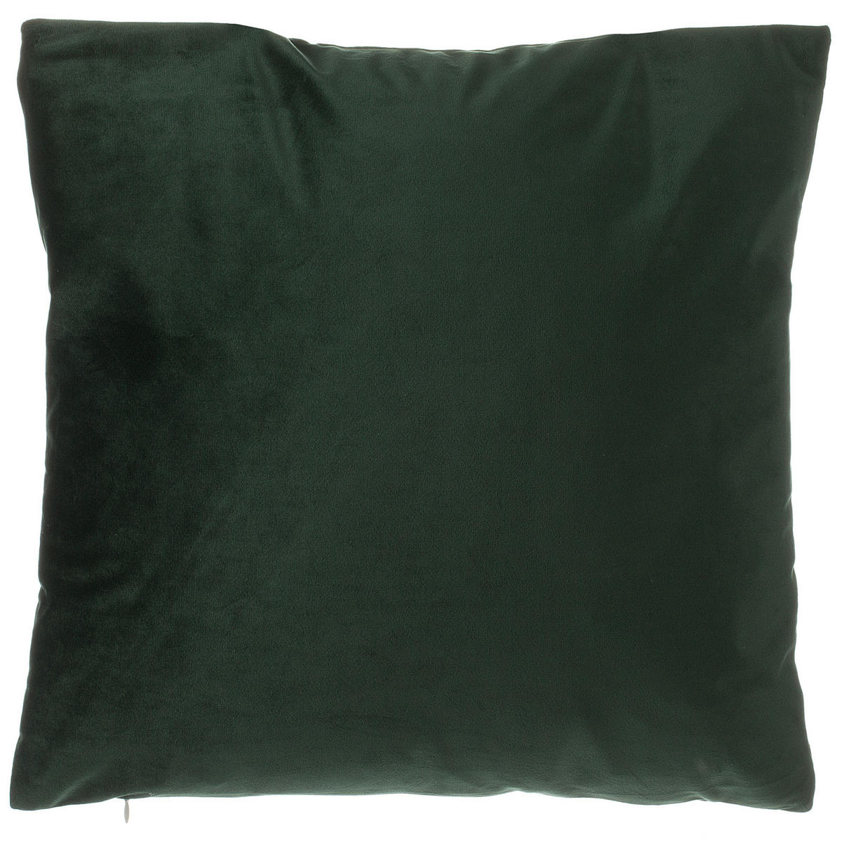 DEKOKISSEN 2er-Set Dunkelgrün 45/45 cm Fern - Dunkelgrün, Textil (45/45cm) - Beliani