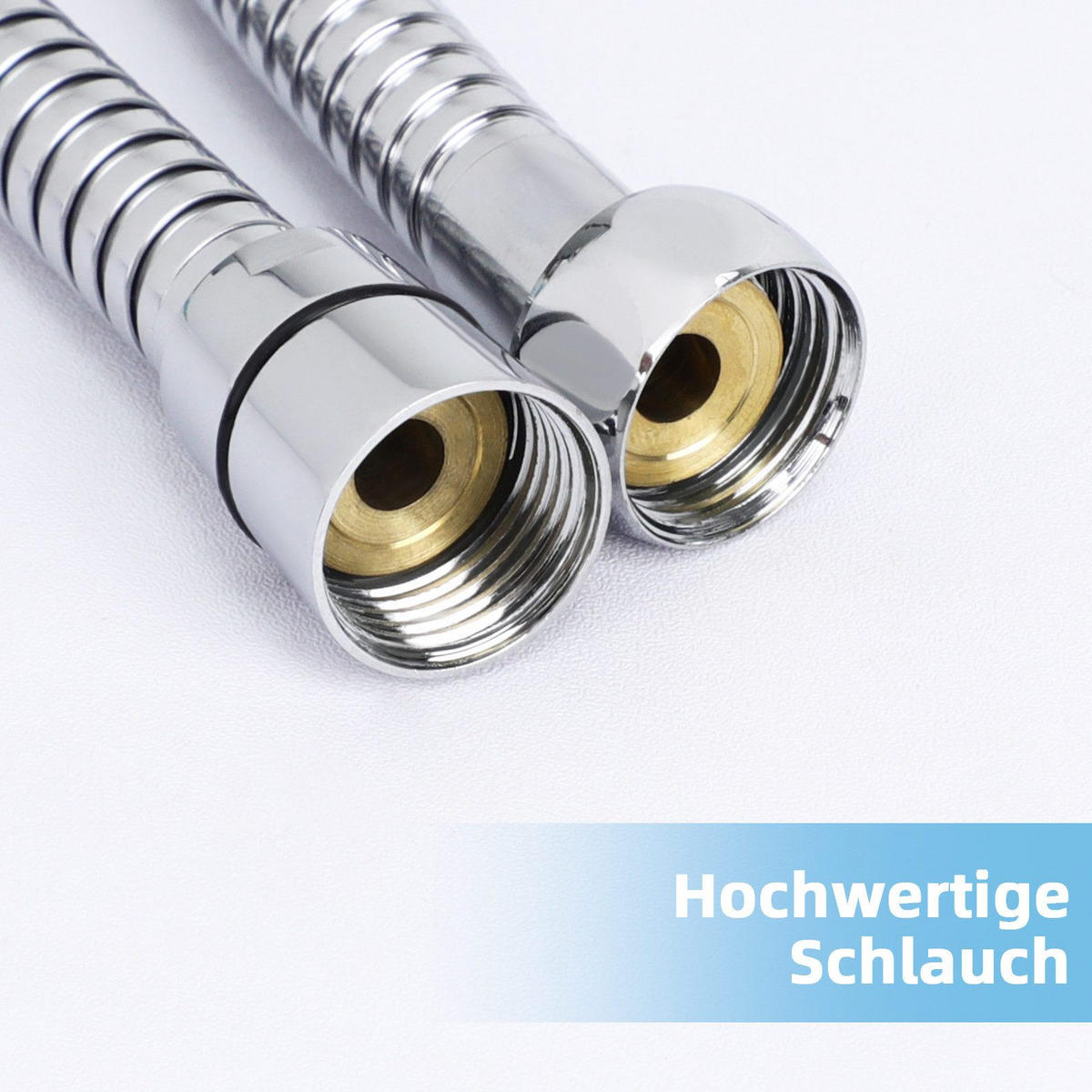 DUSCHKOPF Regendusche - Silberfarben, Kunststoff (4/27/11cm) - Nettlife