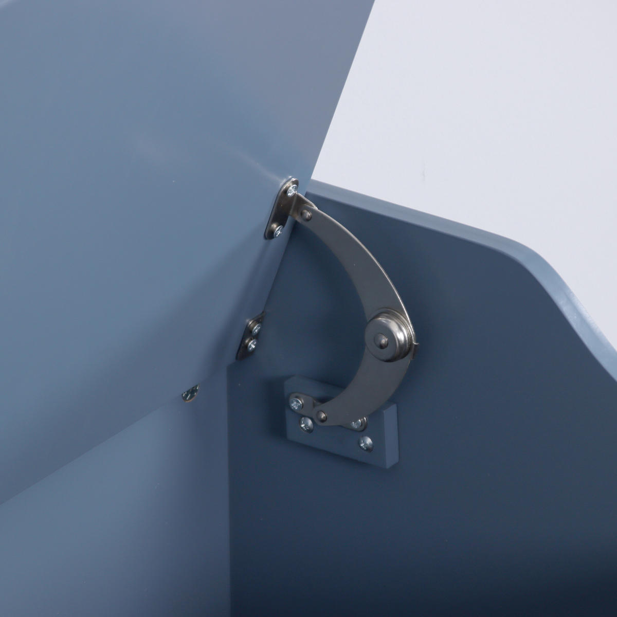 WÄSCHETRUHE - Grau, Holzwerkstoff (56/53/36cm) - Relaxdays