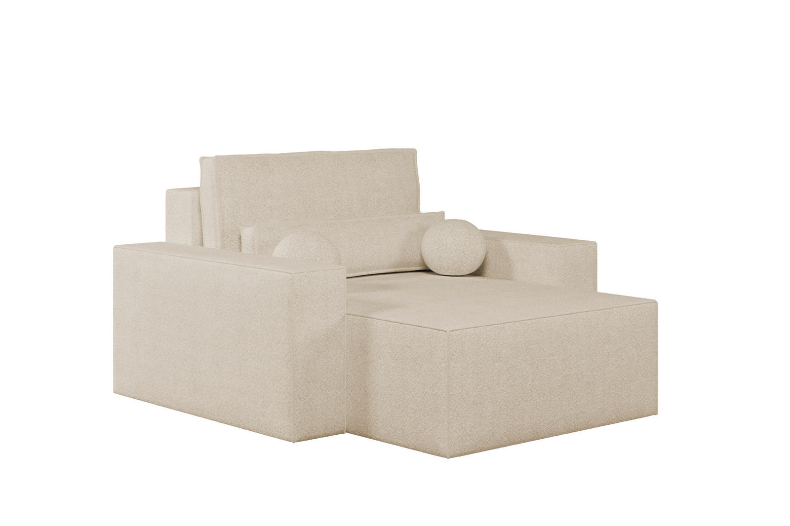 XXL-SESSEL Denver - Beige - Beige, Holzwerkstoff (100/85/162cm) - Möblo