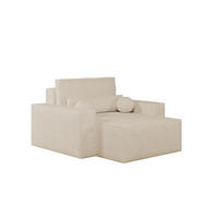XXL-SESSEL Denver - Beige - Beige, Holzwerkstoff (100/85/162cm) - Möblo