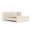 POLSTERBETT Tokyo Creme 140/200 cm - Creme/Naturfarben, Holz/Holzwerkstoff (140/200cm) - Maison de Reve