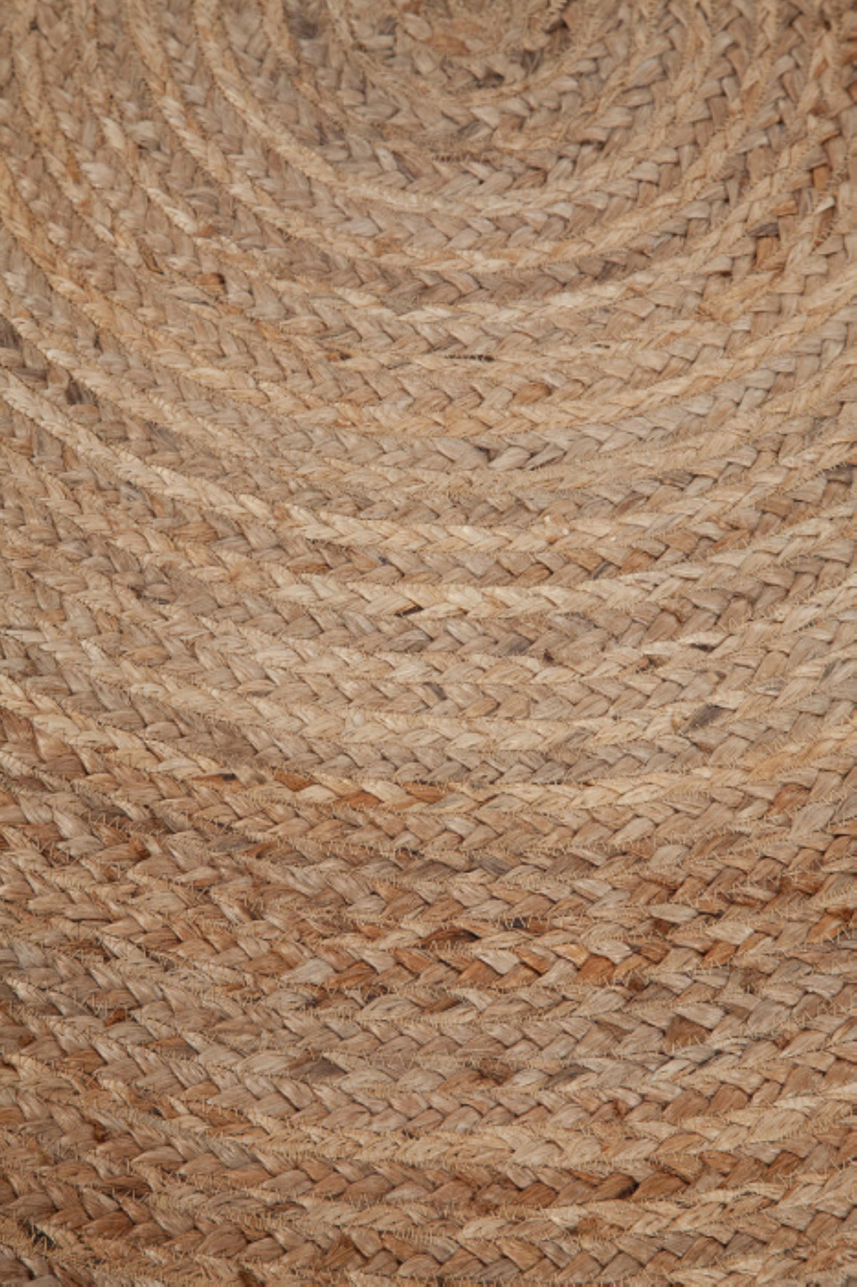 TEPPICH modern rund Naturfaser ALBERTO Beige 200 x 200 cm - Beige, Naturmaterialien (200/200cm) - Novatrend