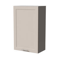 HÄNGESCHRANK Oslo W4/60/1 Grau / Kaschmir Matt 60 / 32,5 / 96cm - Kaschmir/Grau, Holz/Holzwerkstoff (60/96/32.5cm) - Feldmann-Wohnen