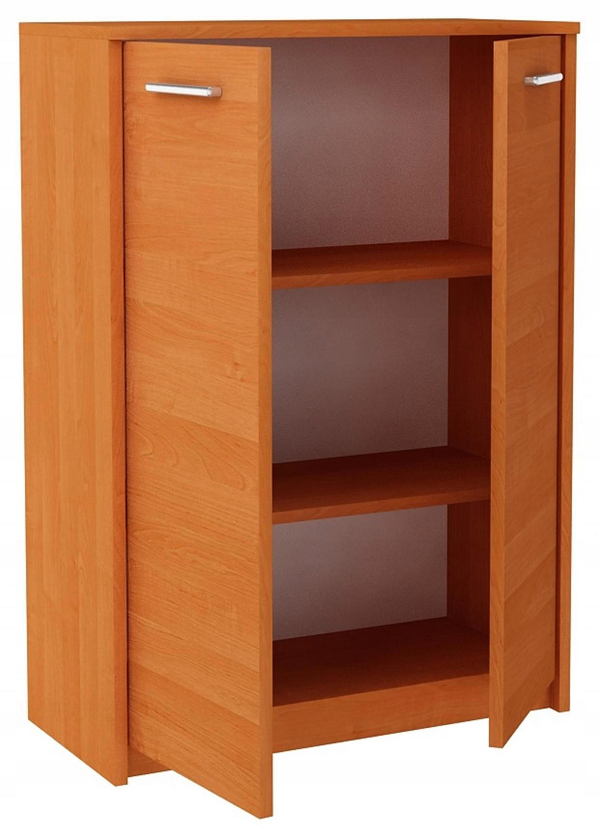 KOMMODE 2D2P Erle 77/35/108 cm - Erlefarben, Holzwerkstoff (77/108/35cm) - Matkam Möbel