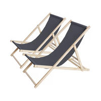 SONNENLIEGE chilienne Grau - Grau, Metall (56/81/107cm) - Habitat Garten