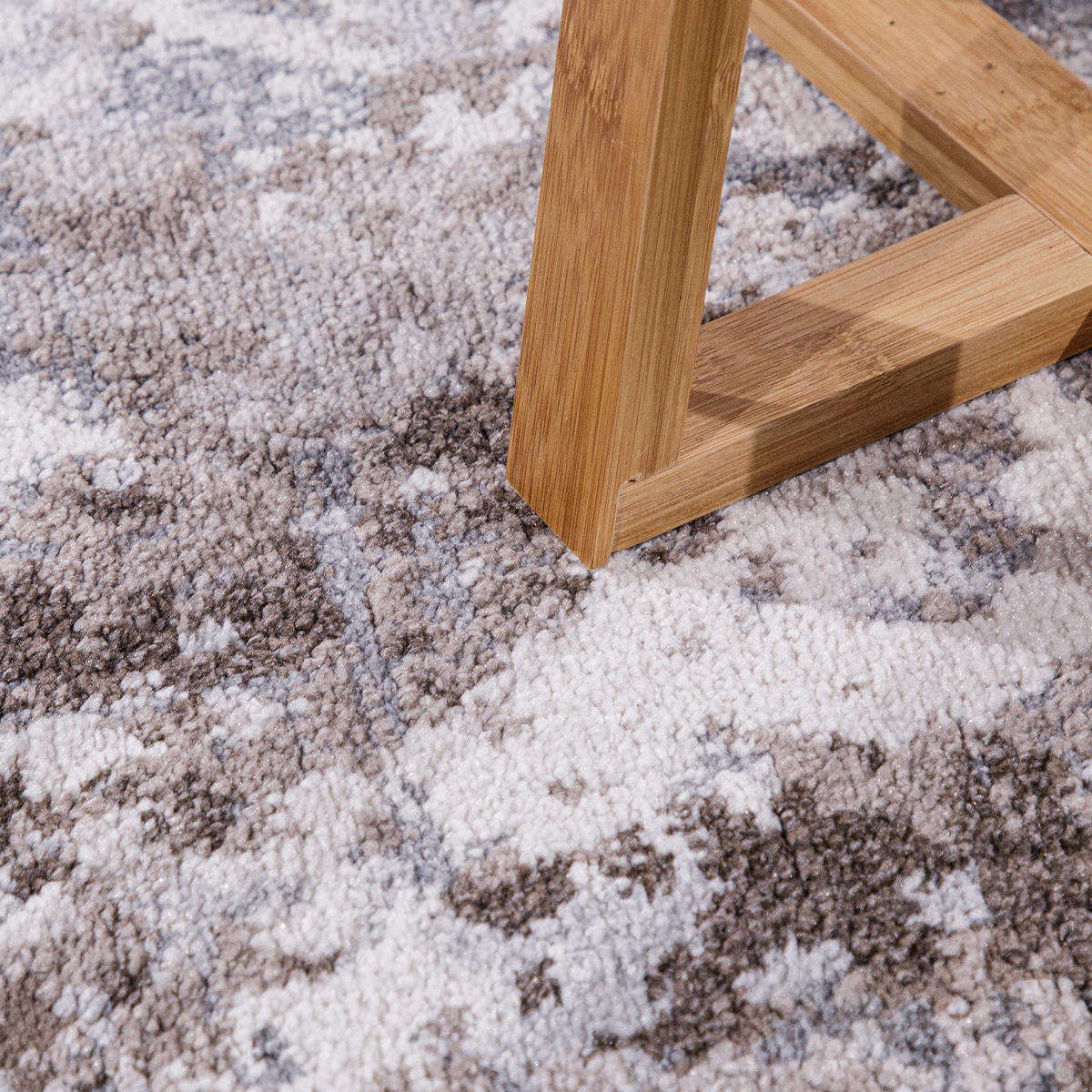 KURZFLORTEPPICH 120/160 cm Catania 841 - Braun, Textil (120/160cm) - Paco Home