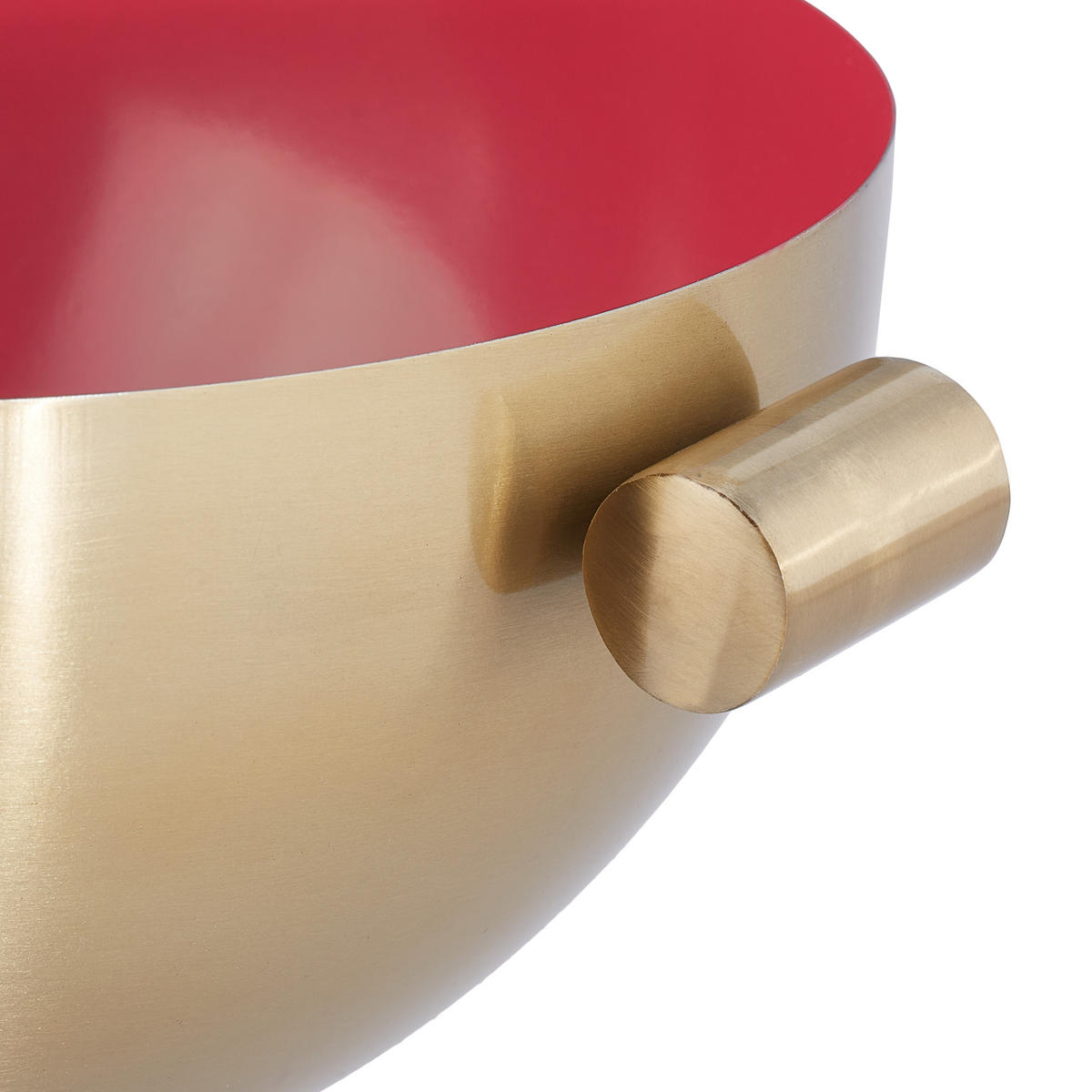 SERVIERSCHÜSSEL - Multicolor, Metall (24.5/30/12.5cm) - Relaxdays