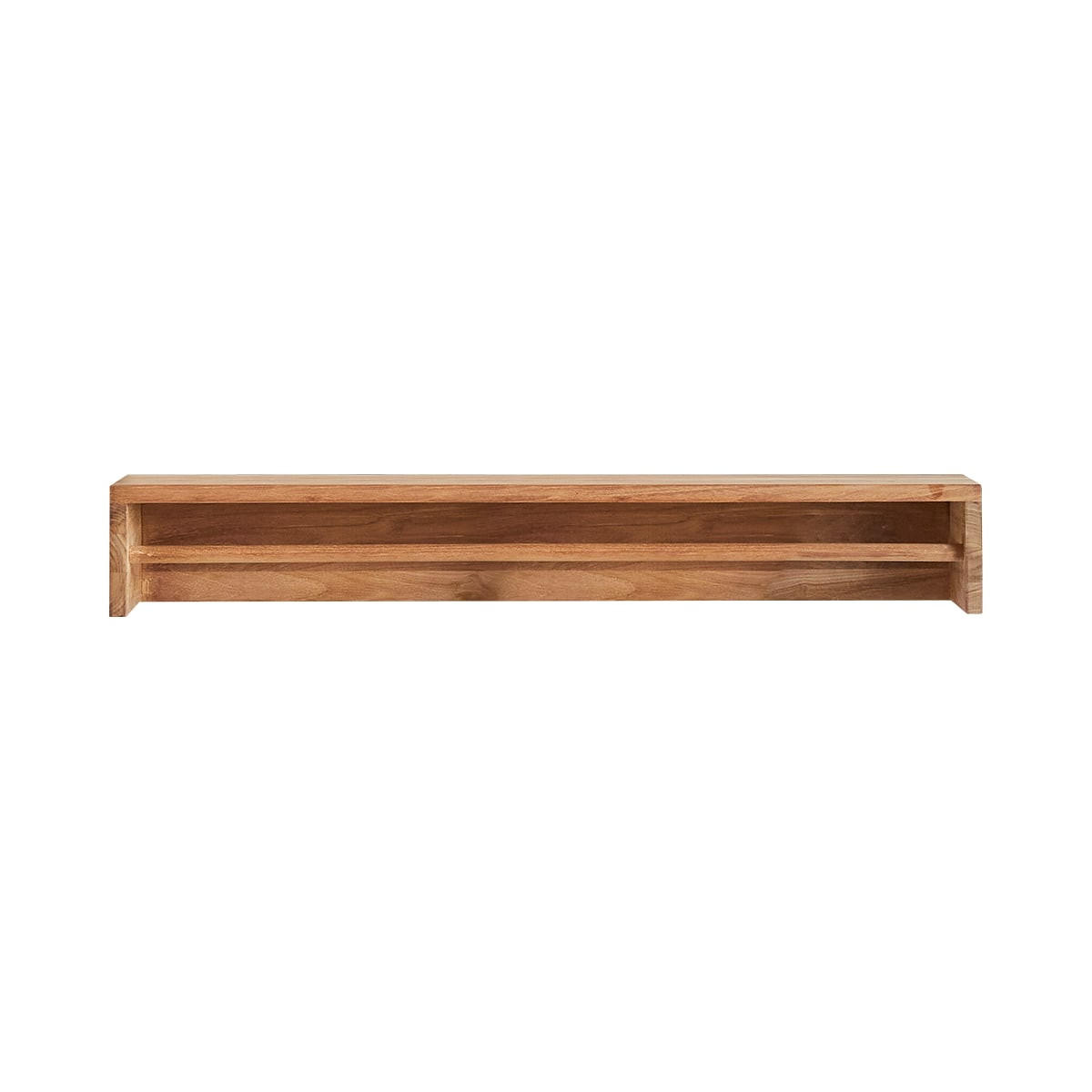 HANDTUCHHALTER Ugo Natur aus Teak - Naturfarben, Holz (100/15/20cm) - Tikamoon