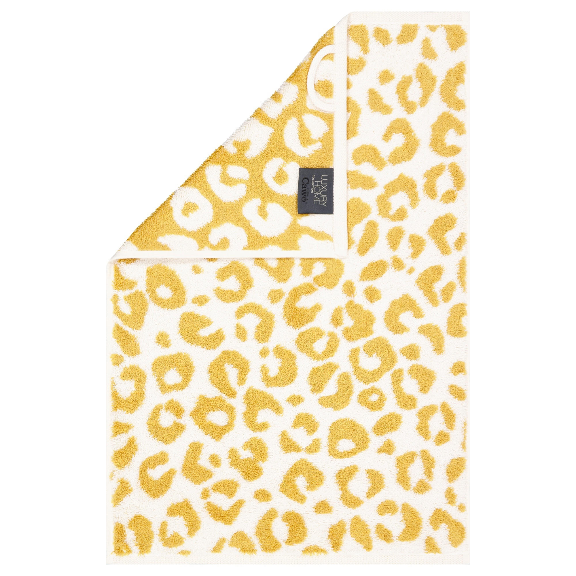 GÄSTETUCH TWO-TONE LEO 540 GOLD - 53 - Gelb, Textil (30/50cm) - Cawoe