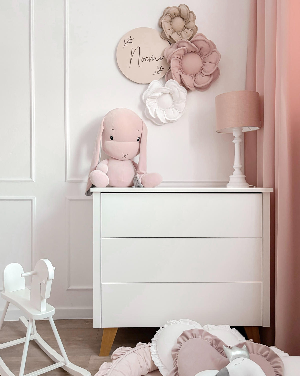 KINDERKOMMODE Zara – minimalistisches Design und moderner Komfort - Weiß, Holzwerkstoff (94/88/51.5cm) - RAUMHIRSCH FURNITURE