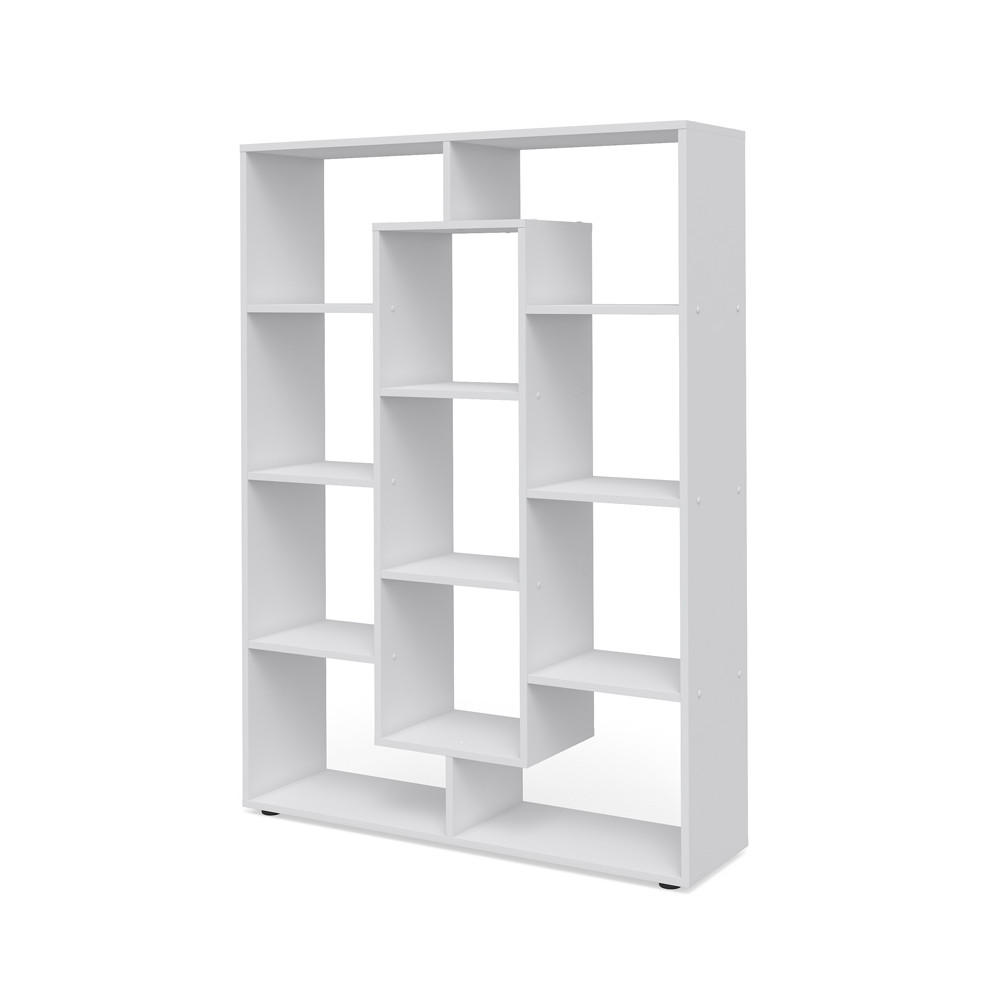 RAUMTEILER Weiß 107.2 x 143 cm - Weiß, Holzwerkstoff (107.2/143/29cm) - Vicco