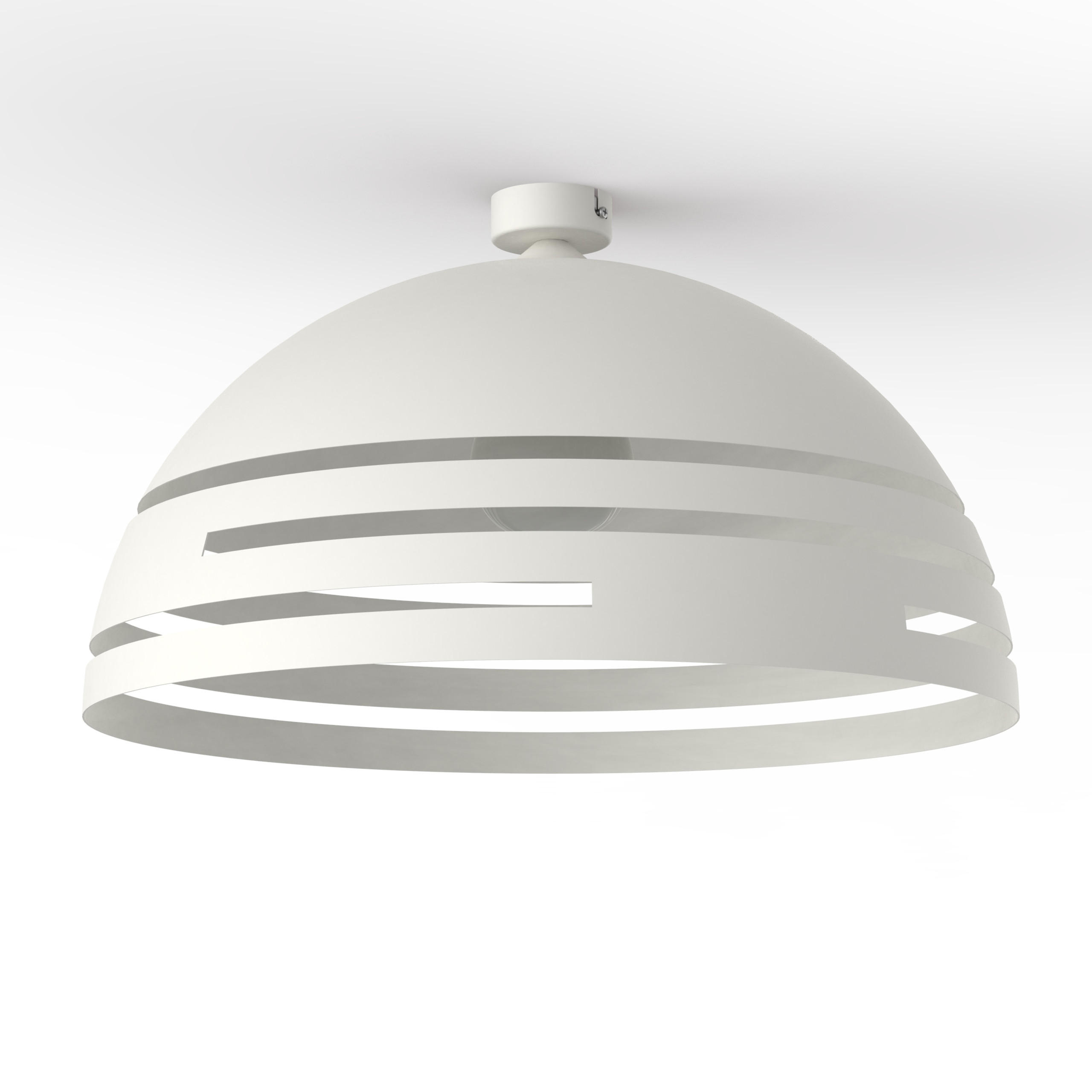 DECKENLEUCHTE - Weiß, Metall (60/60/30cm) - Lumicom