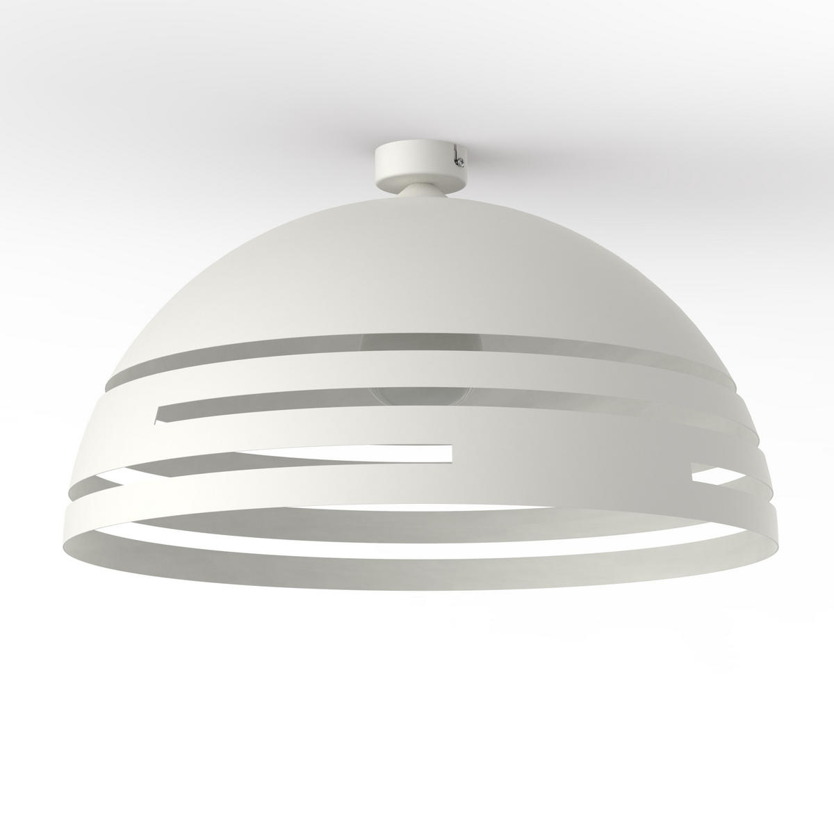 DECKENLEUCHTE - Weiß, Metall (60/60/30cm) - Lumicom