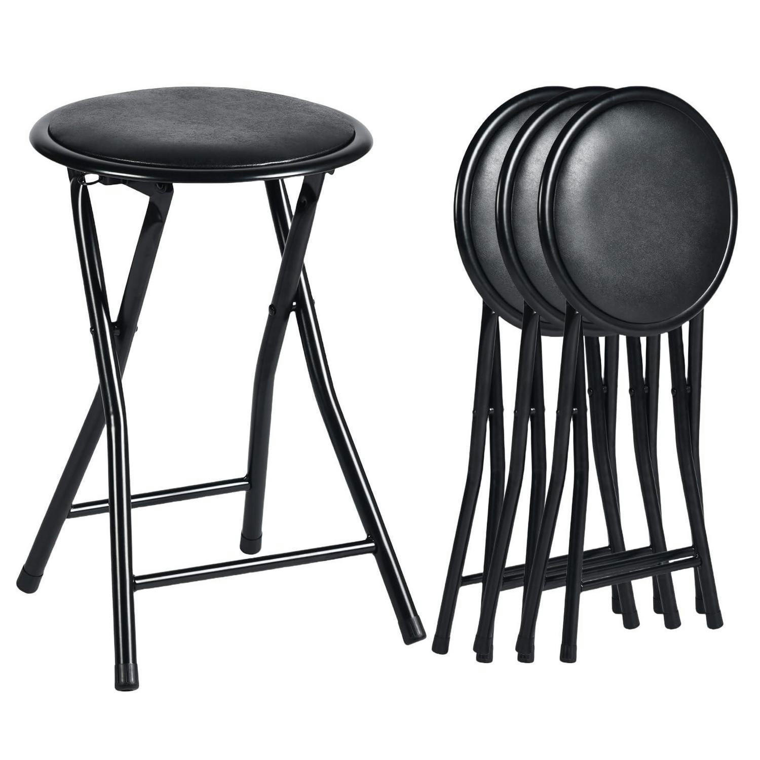 XXXLutz Klapphocker Schwarz 30x46x30 cm