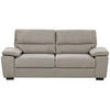 3-SITZER-SOFA hellbraun Vogar - Hellbraun, Textil (195/90/74cm) - Beliani