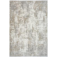 KURZFLORTEPPICH Vintage VARA Polyester Beige 160 x 230 cm - Beige, Textil (160/230cm) - KADIMA DESIGN