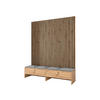 GARDEROBE Balma V - Grau, Holzwerkstoff (170/206/44cm) - MIRJAN24