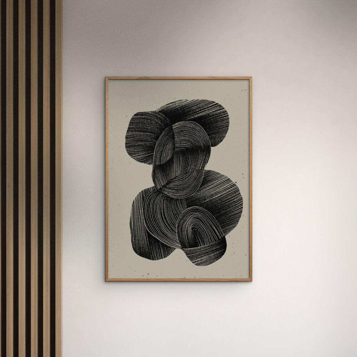 POSTER Treechild - Straw No.2 - Schwarz, Papier (30/40/0.1cm) - Poster&Frame