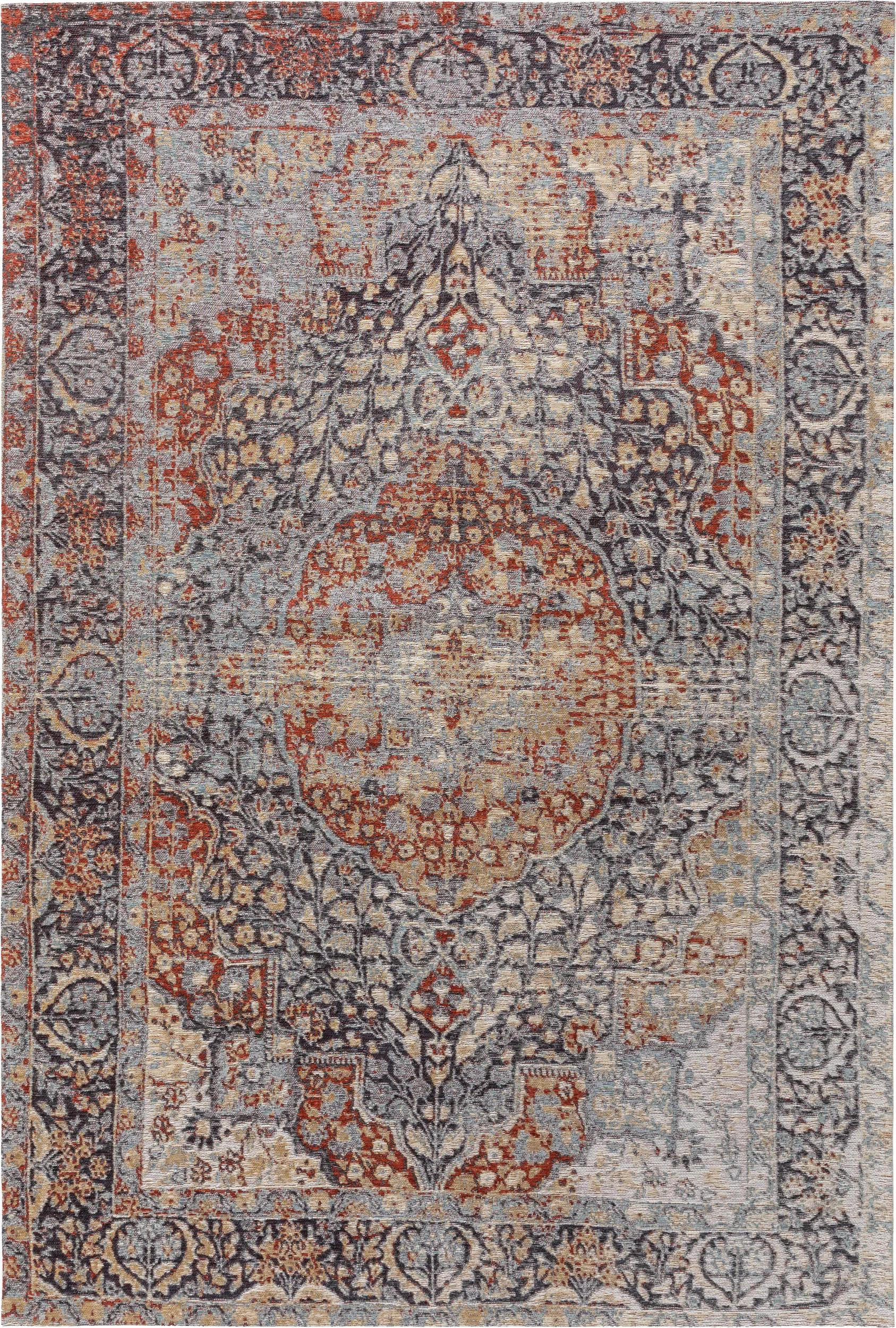 benuta Flachgewebeteppich Lila 75x165 cm