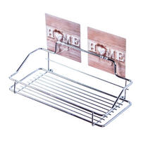 DUSCHABLAGE 25 x 11,5 x 9 Home - Braun, Metall (25/11.5/9cm) - Sanilo