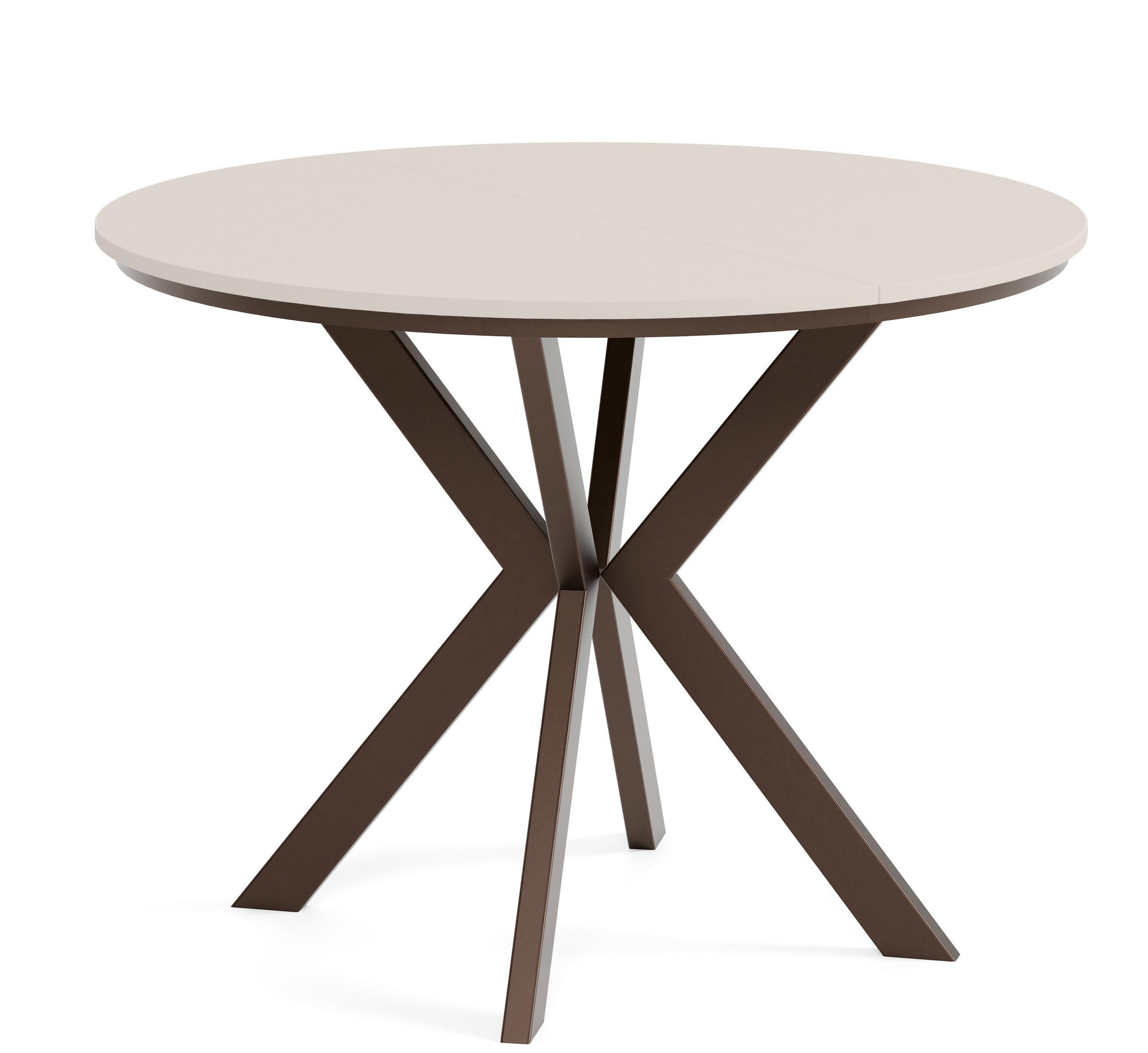 Sepro Meble Tisch Kaschmir, Braun 90x76x90 cm
