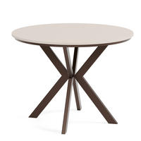 TISCH Kaschmir EWA Ausziehbar - Kaschmir/Braun, Holzwerkstoff (90/90/76cm) - Sepro Meble