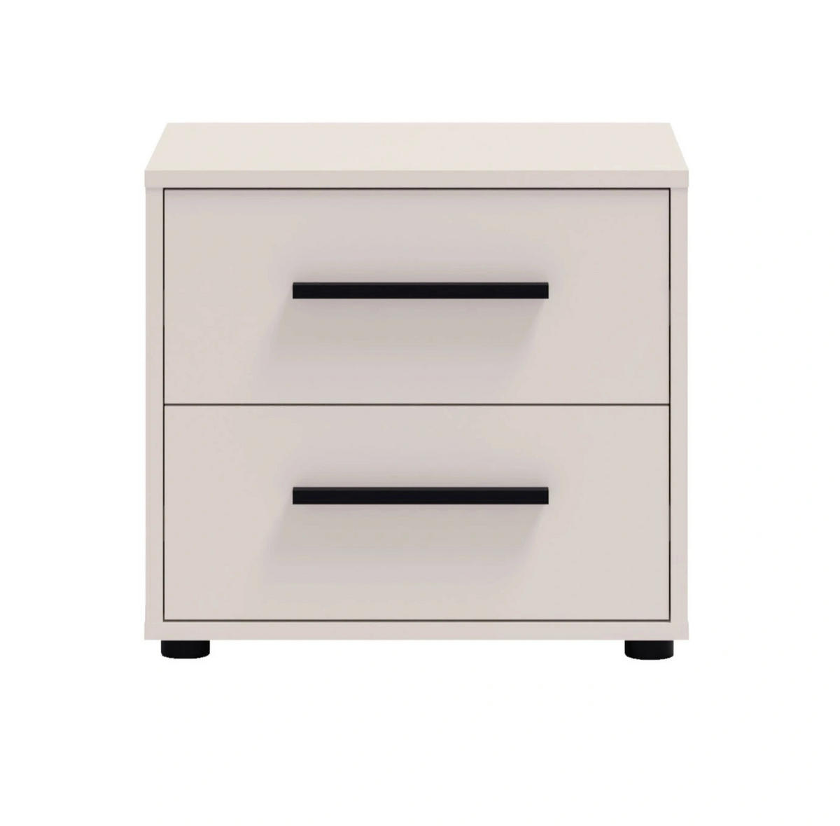 NACHTTISCH Kaschmir - Modena - Beige, Holzwerkstoff (51/47/40cm) - Ravio