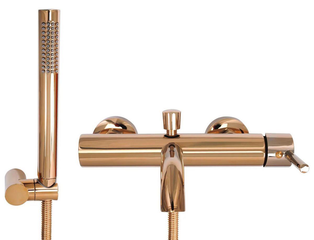 WANNENARMATUR Rea Lungo Copper - Kupferfarben, Metall (25/4.5/19cm) - REA