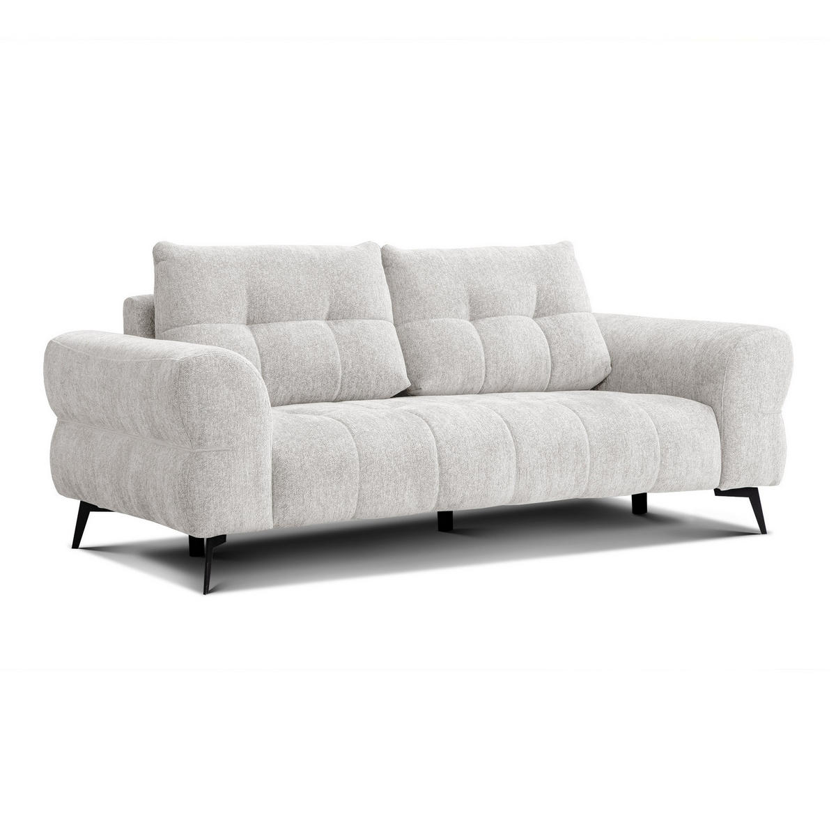 SOFA SALVINI 3-Sitzer, ecru - Ecru, Holz/Textil (237/88/99cm) - Courtois Laville