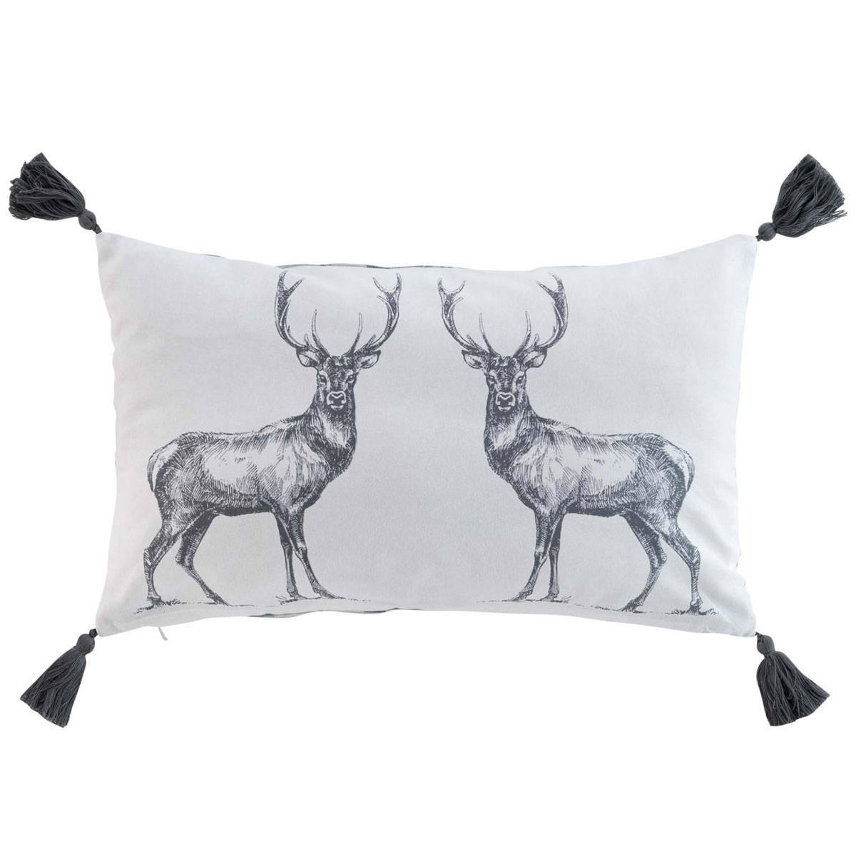 ZIERKISSEN 30/50 cm - Multicolor, Naturmaterialen (50/30cm) - Douceur d´intérieur