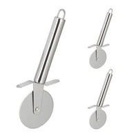 3XPIZZAROLLER - strieborná, kov (7/19.5/2cm) - Relaxdays