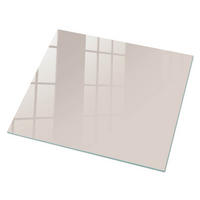 GLASPLATTE 80x60 cm – Beige Stein - Creme, Glas (0.4/80/60cm) - ArtPrintCave