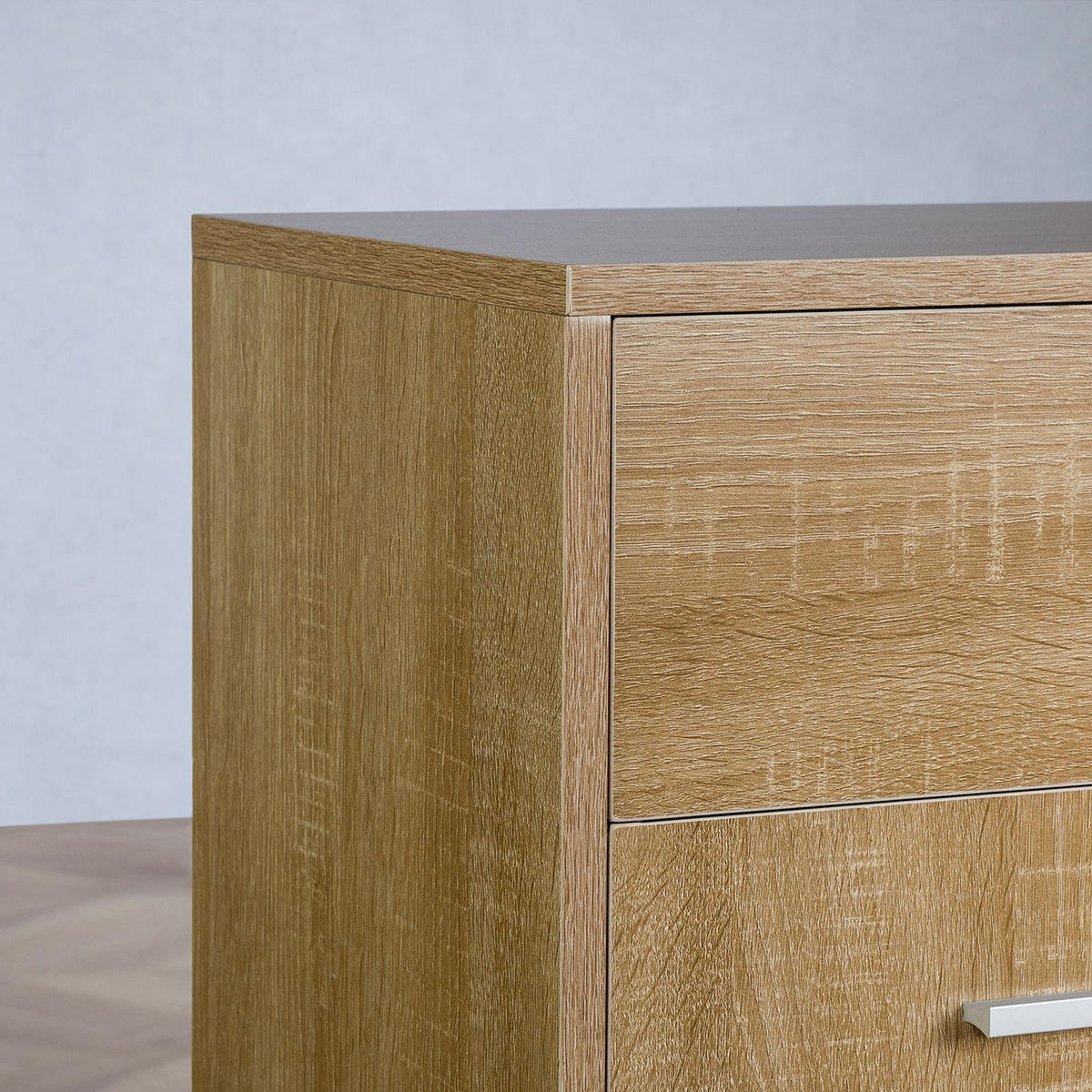 KOMMODE ESTELLE - Sonoma Eiche, Holzwerkstoff (88/70/30cm) - CARO-Möbel
