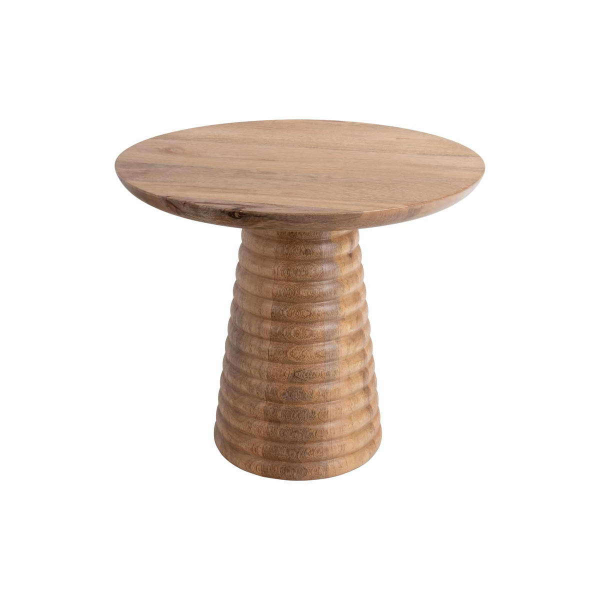 BEISTELLTISCH Force Layered Base Braun 40/40/44.5 cm - Braun, Holz (40/40/44.5cm) - Leitmotiv