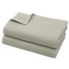 SAUNATUCH, 2er-Set, 70x180 cm, 100% Baumwolle, Grau - Grau, Textil (70/180cm) - Zollner
