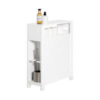 WÄSCHESCHRANK Weiß - Weiß, Holzwerkstoff (20/70/60cm) - SoBuy